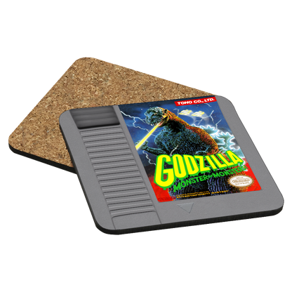 Godzilla NES Drink Coaster