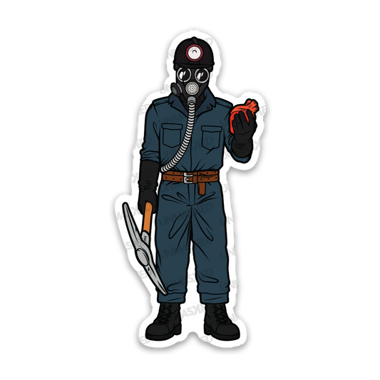 Harry Warden Sticker