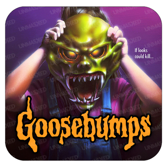 Goosebumps Haunted Mask Drink Coaster