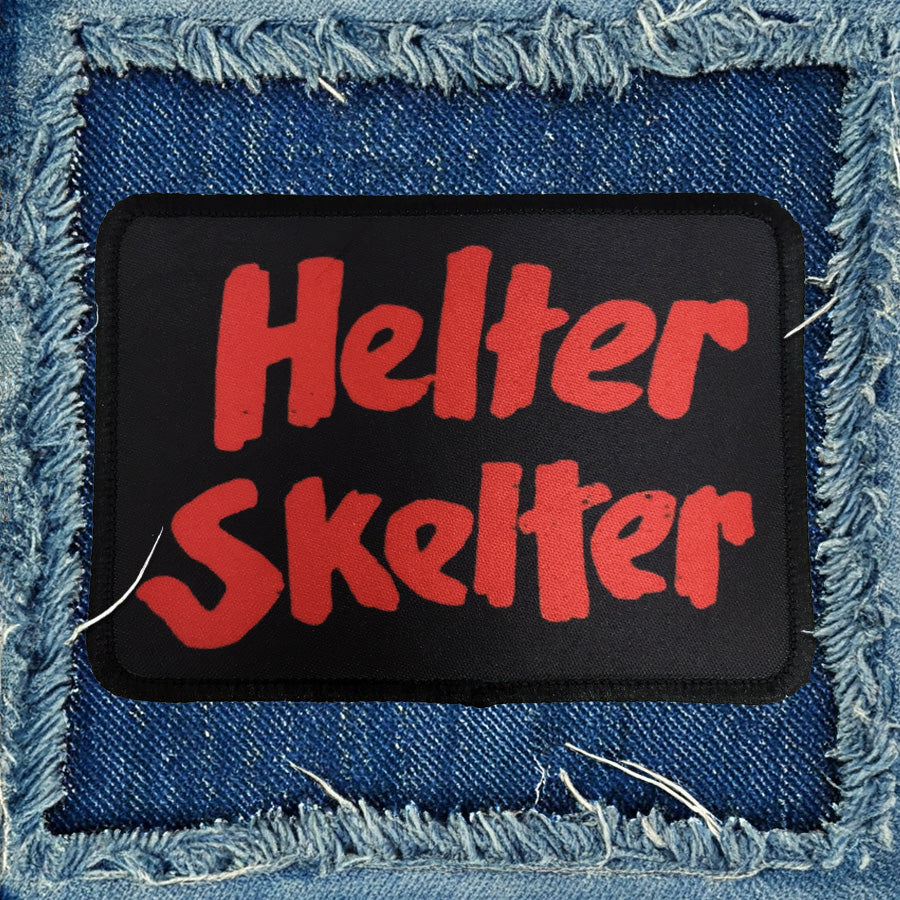 Helter Skelter Iron-On Patch