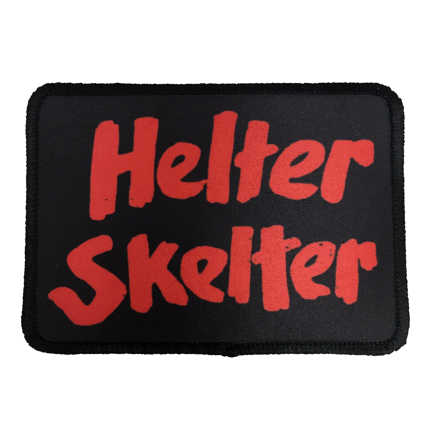 Helter Skelter Iron-On Patch - UNMASKED Horror & Punk Patches and Decor