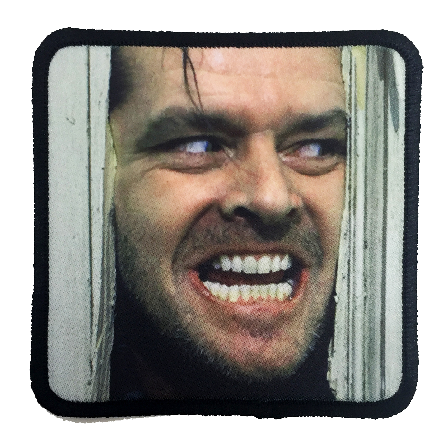 The Shining Here's Johnny Iron-On Patch - UNMASKED Horror & Punk Patches and Decor