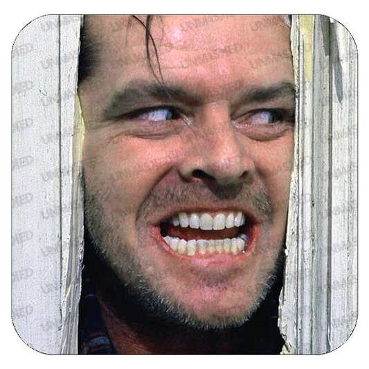 The Shining Here's Johnny Drink Coaster