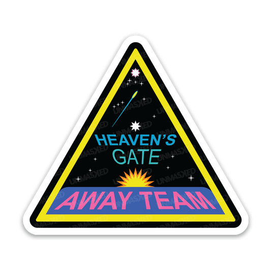 Heaven's Gate Away Team Sticker