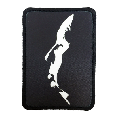 Alfred Hitchcock Iron-On Patch - UNMASKED Horror & Punk Patches and Decor