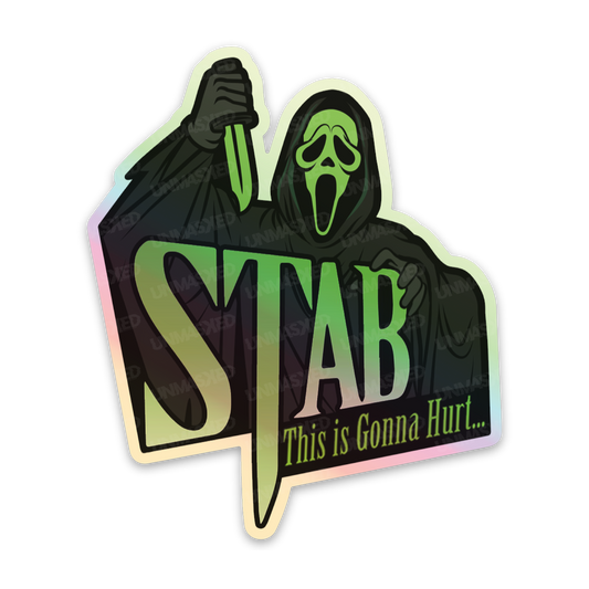 Holographic Stab Sticker