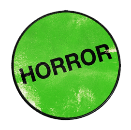 Distressed Horror Sticker Phone Grip