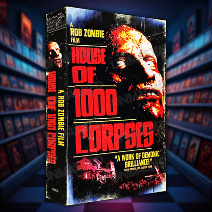 House of 1000 Corpses Supersized VHS Wall Art