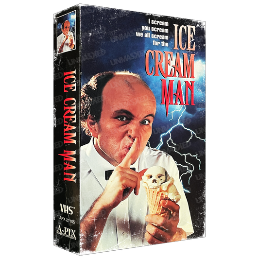 Ice Cream Man Supersized VHS Wall Art