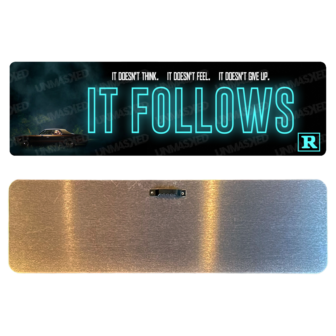 It Follows Aluminum Street Sign