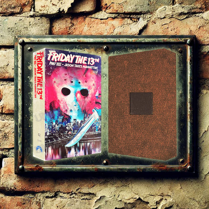 Jason Takes Manhattan Mini VHS Magnet