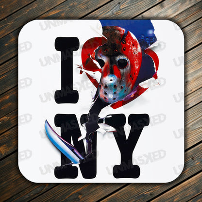 Jason Takes Manhattan Drink Coaster