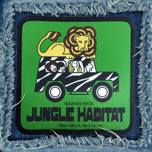 Jungle Habitat Iron-On Patch