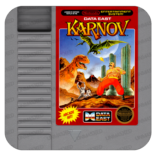 Karnov NES Drink Coaster