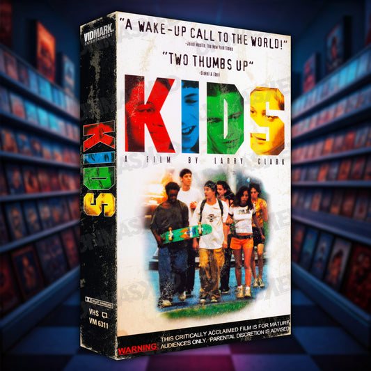 KIDS Supersized VHS Wall Art