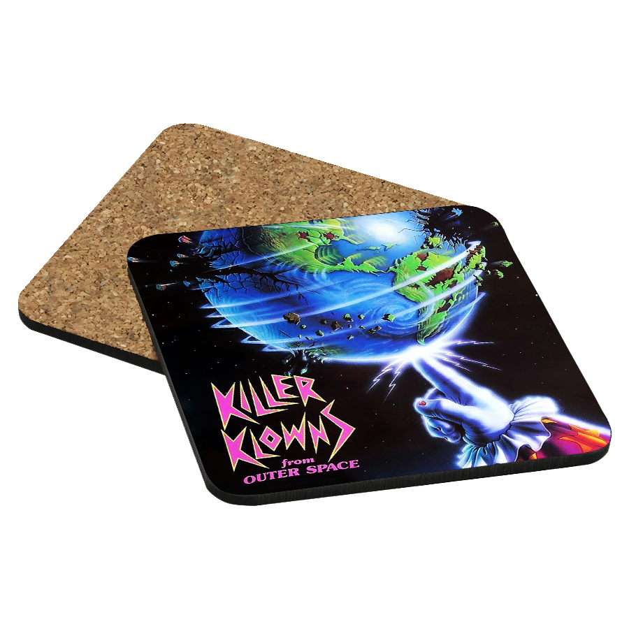 Killer Klowns Drink Coaster