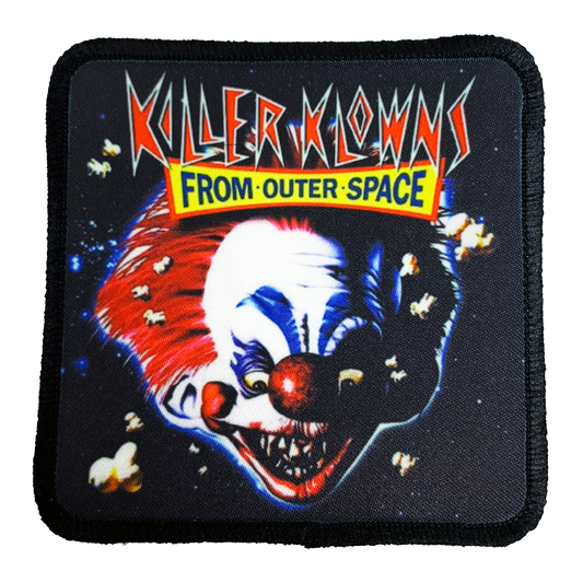 Killer Klowns Iron-On Patch - UNMASKED Horror & Punk Patches and Decor