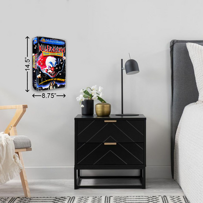 Killer Klowns Midnite Movies Supersized VHS Wall Art