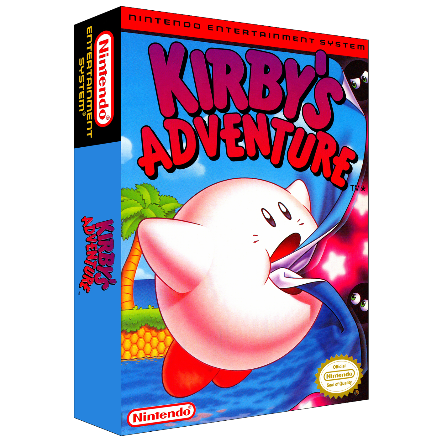 Kirby's Adventure Supersized NES Wall Art