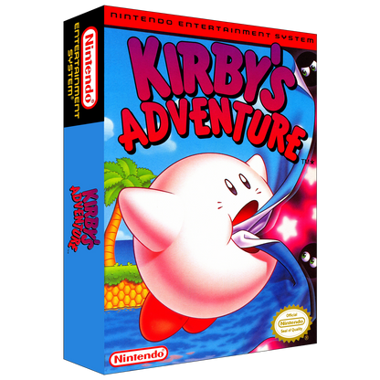 Kirby's Adventure Supersized NES Wall Art