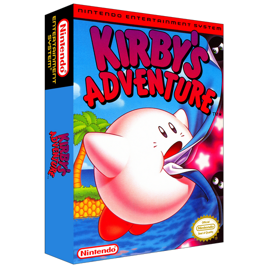 Kirby's Adventure Supersized NES Wall Art