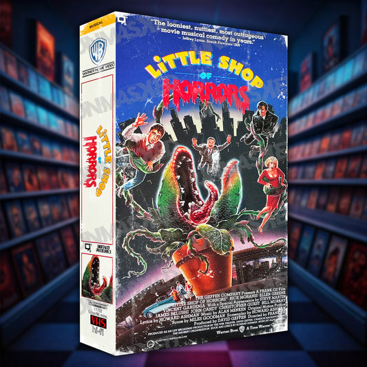 Little Shop of Horrors Supersized VHS Wall Art