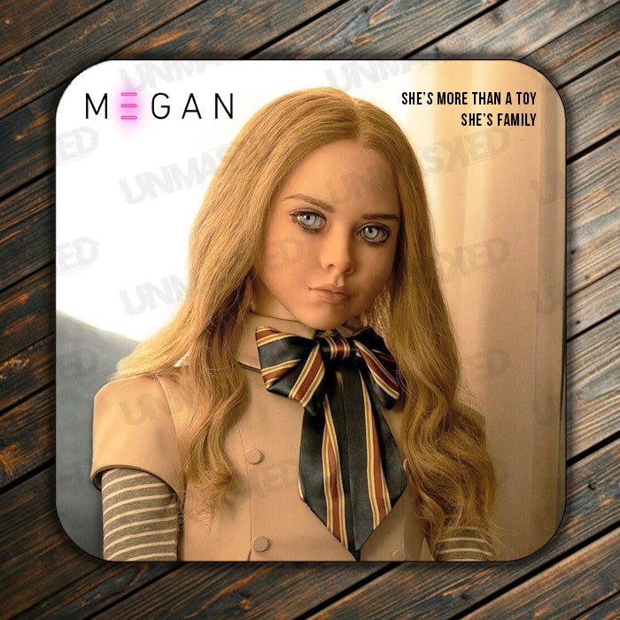 M3GAN Drink Coaster