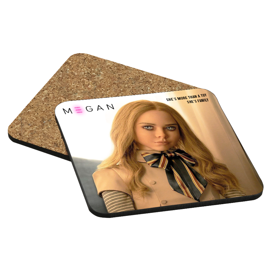 M3GAN Drink Coaster