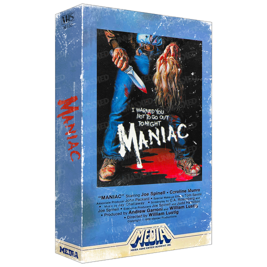 Maniac Supersized VHS Wall Art