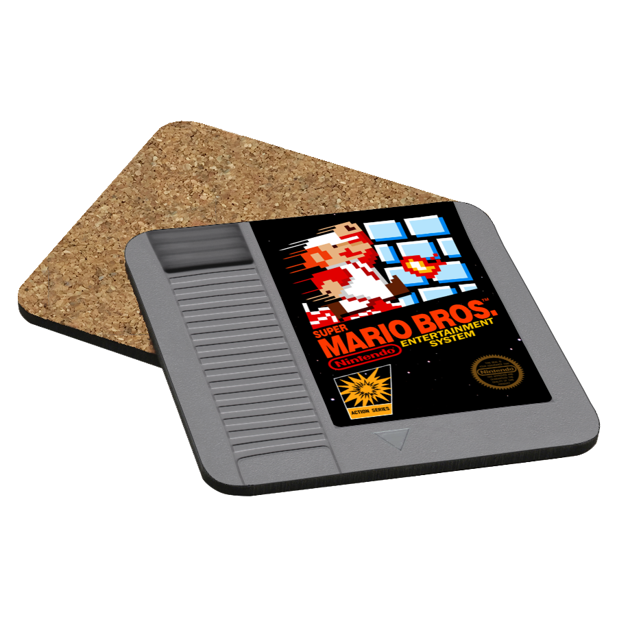 Super Mario Bros NES Drink Coaster