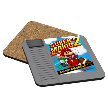 Super Mario Bros 2 NES Drink Coaster