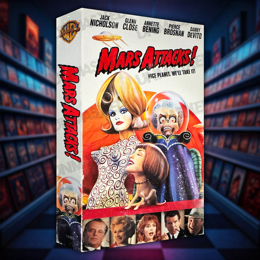 Mars Attacks! Supersized VHS Wall Art