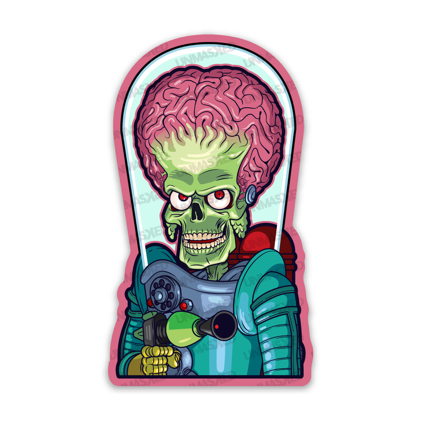 Mars Attacks! Sticker