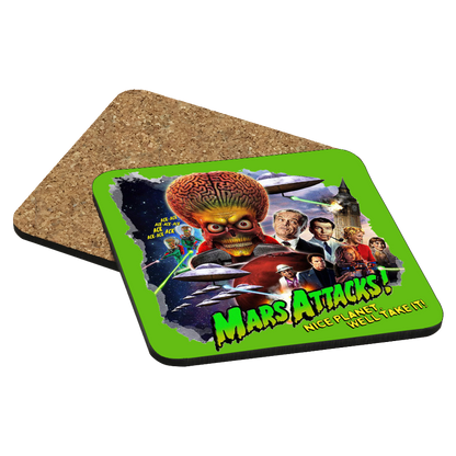 Mars Attacks! Drink Coaster