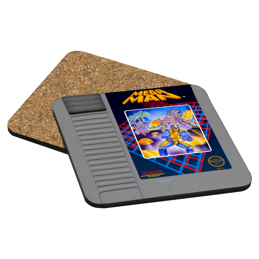 Mega Man NES Drink Coaster