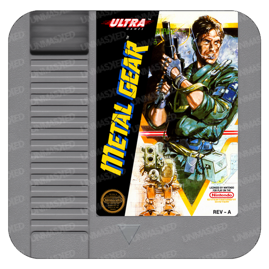 Metal Gear NES Drink Coaster