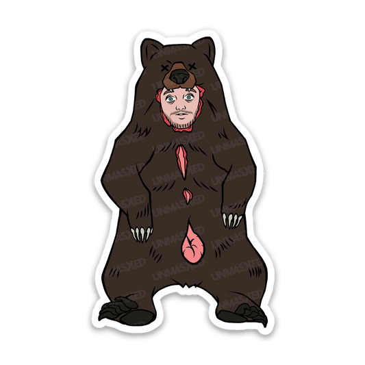 Midsommar Bear Suit Sticker