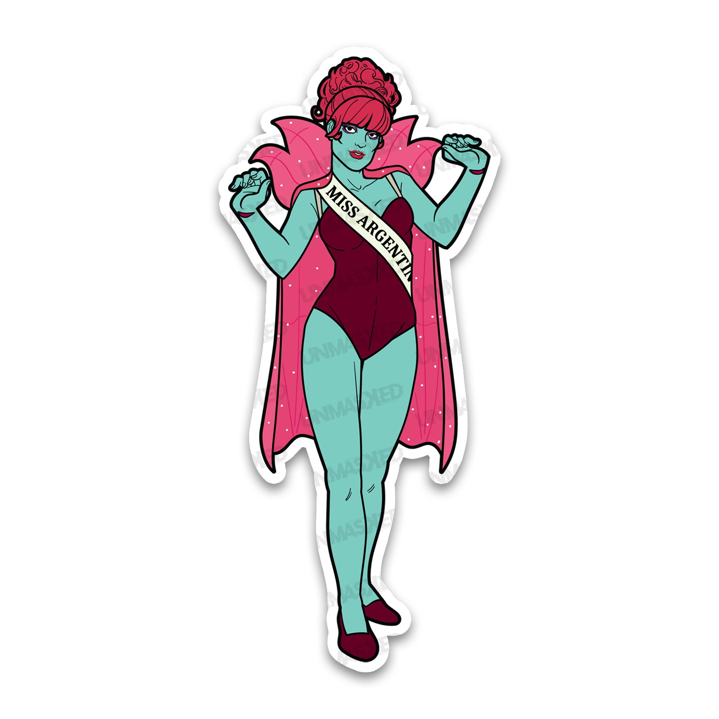 Miss Argentina Sticker