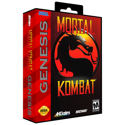 Mortal Kombat Supersized Genesis Wall Art