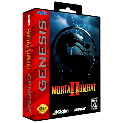 Mortal Kombat II Supersized Genesis Wall Art