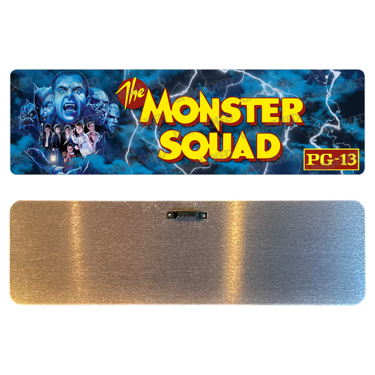 Monster Squad Aluminum Street Sign