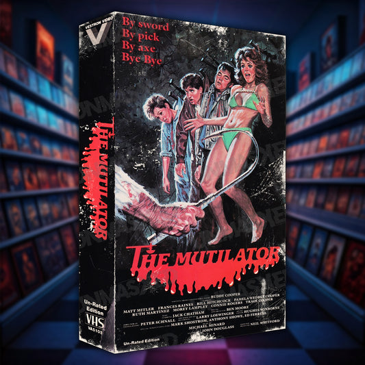 The Mutilator Supersized VHS Wall Art