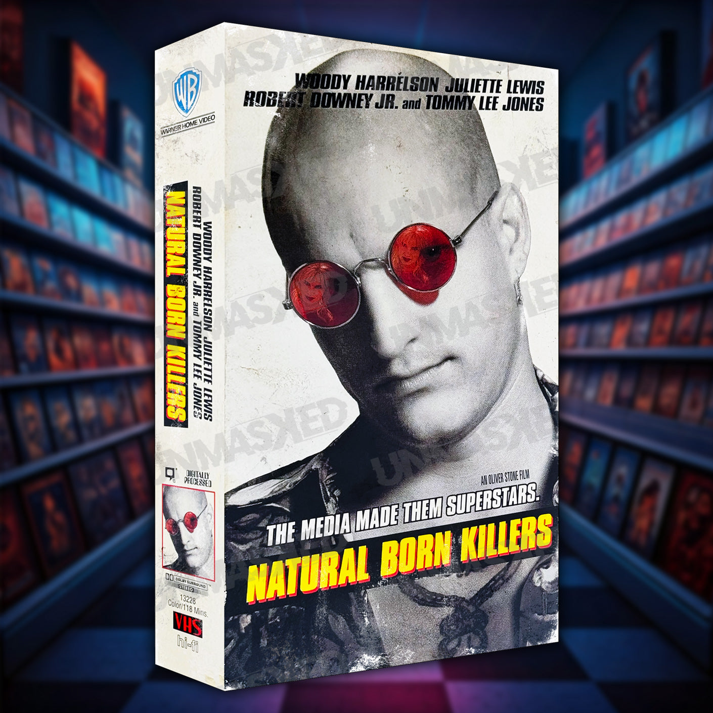 Natural Born Killers Supersized VHS Wall Art