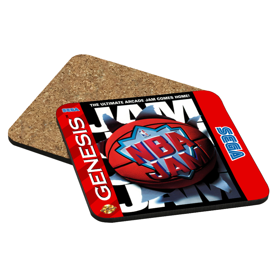 NBA Jam Genesis Drink Coaster