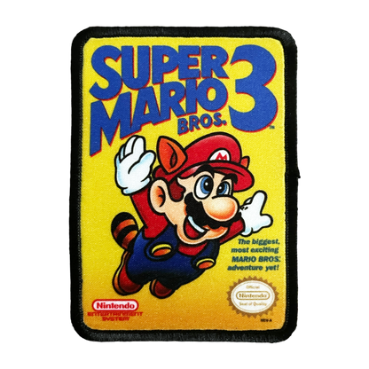 Super Mario Bros 3 NES Iron-On Patch