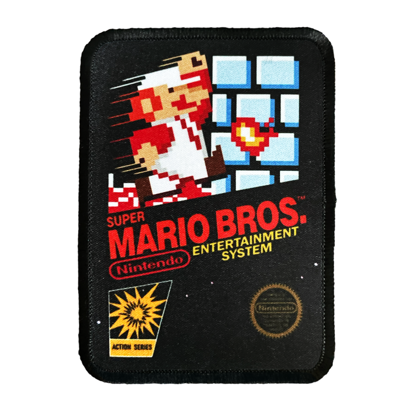 Super Mario Bros NES Iron-On Patch