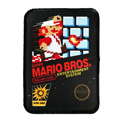 Super Mario Bros NES Iron-On Patch