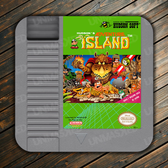 Adventure Island NES Drink Coaster