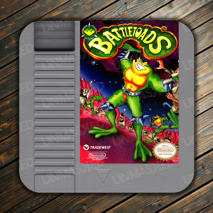 Battletoads NES Drink Coaster