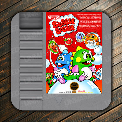 Bubble Bobble NES Drink Coaster